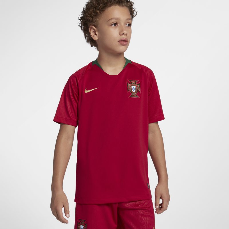 Maillot de football 2018 Portugal Stadium Home pour Enfant plus age - Rouge