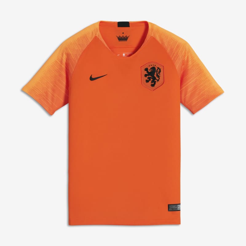 Maillot de football 2018 Netherlands Stadium Home pour Enfant plus age - Orange