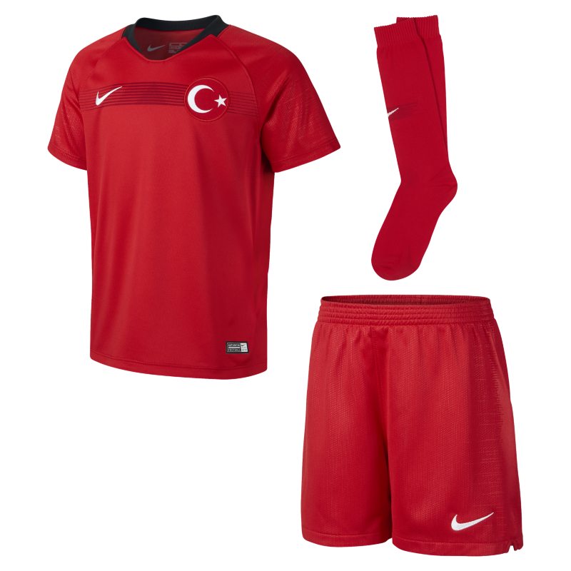 2018 Turkey Stadium Home Equipación de fútbol - Niño/a pequeño/a - Rojo