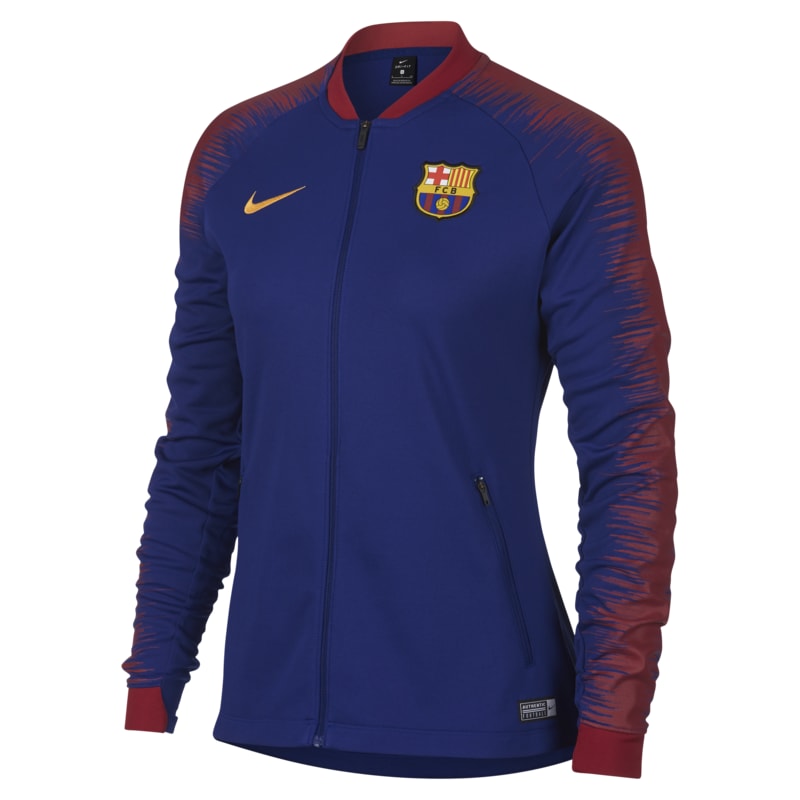 

FC Barcelona Anthem Kadın Futbol Ceketi - Mavi
