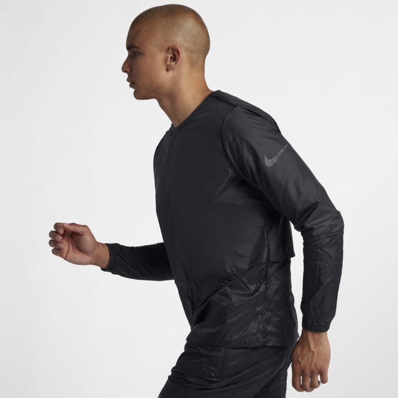 Veste de running Nike pour Homme - Noir