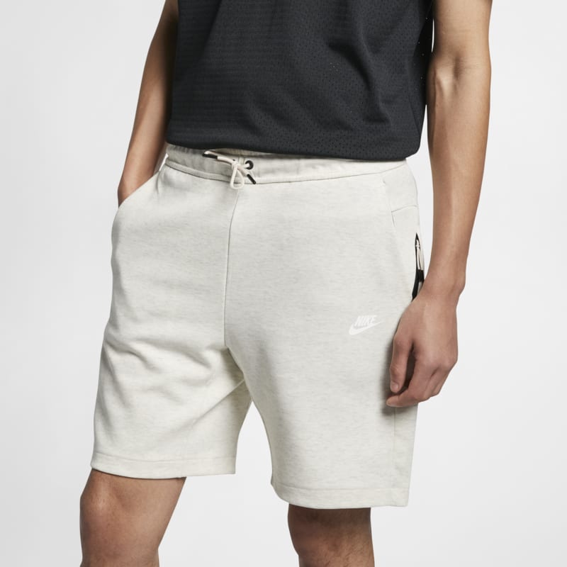 Short en tissu Fleece Nike Sportswear Tech Fleece pour Homme - Creme