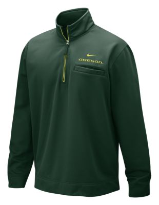 NikeFIT College Fleece Quarter Zip (Oregon) Mens Sweatshirt