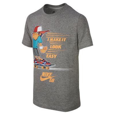 Nike SB Easy Rider Boys T Shirt   Black