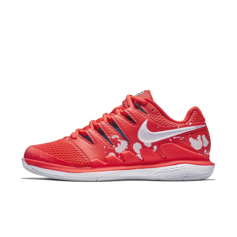Chaussure de tennis pour surface dure NikeCourt Air Zoom Vapor X pour Femme - Rouge