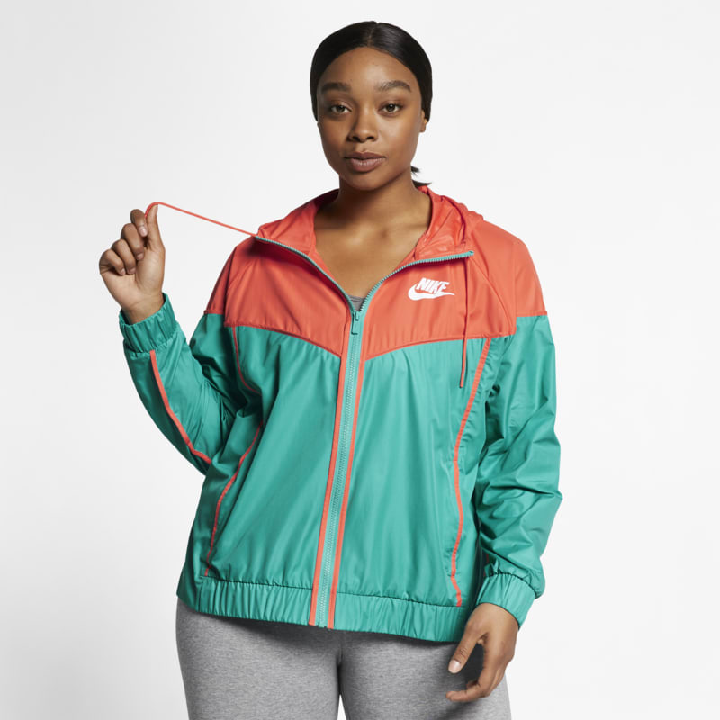 Nike Grande Taille - Veste Sportswear Windrunner pour Femme - Vert