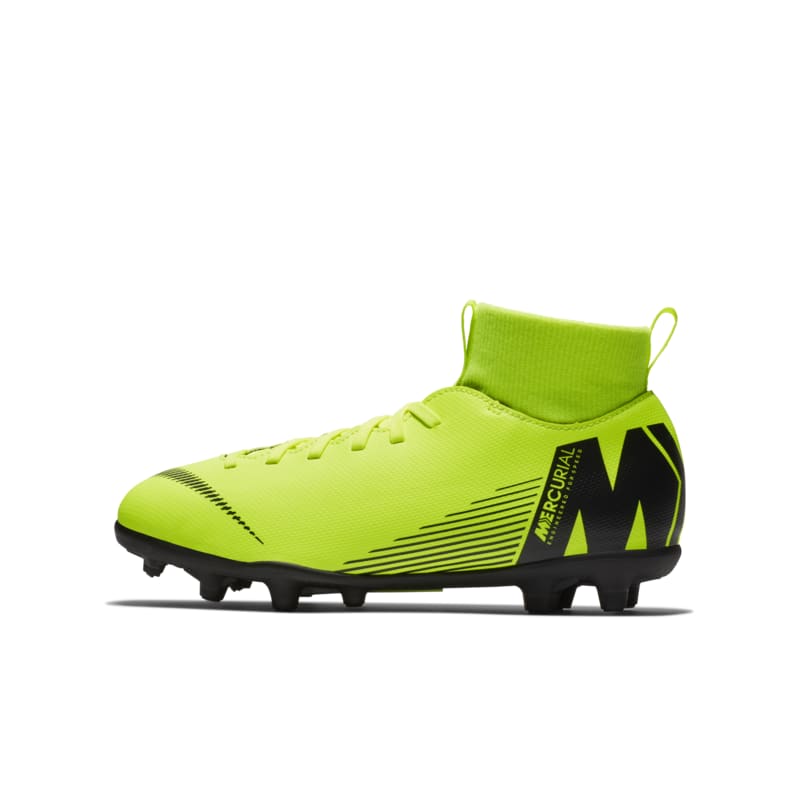 Chaussure de football multi-terrainsa crampons Nike Jr. Mercurial Superfly VI Club pour Jeune enfant/Enfant plus age - Jaune