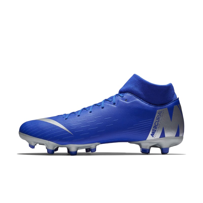 Chaussure de football multi-terrainsa crampons Nike Mercurial Superfly 6 Academy MG - Bleu