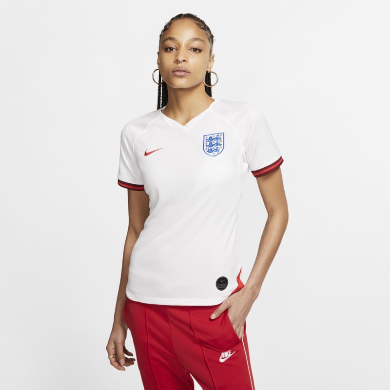England 2019 Stadium Home Camiseta de fútbol - Mujer - Blanco