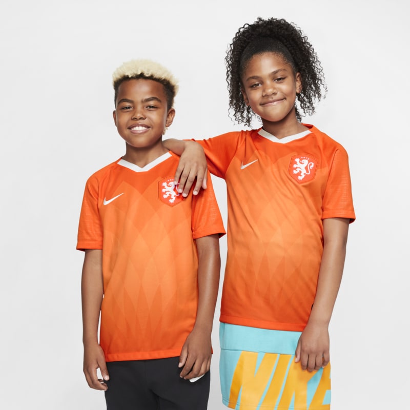Maillot de football Netherlands 2019 Stadium Home pour Enfant plus age - Orange