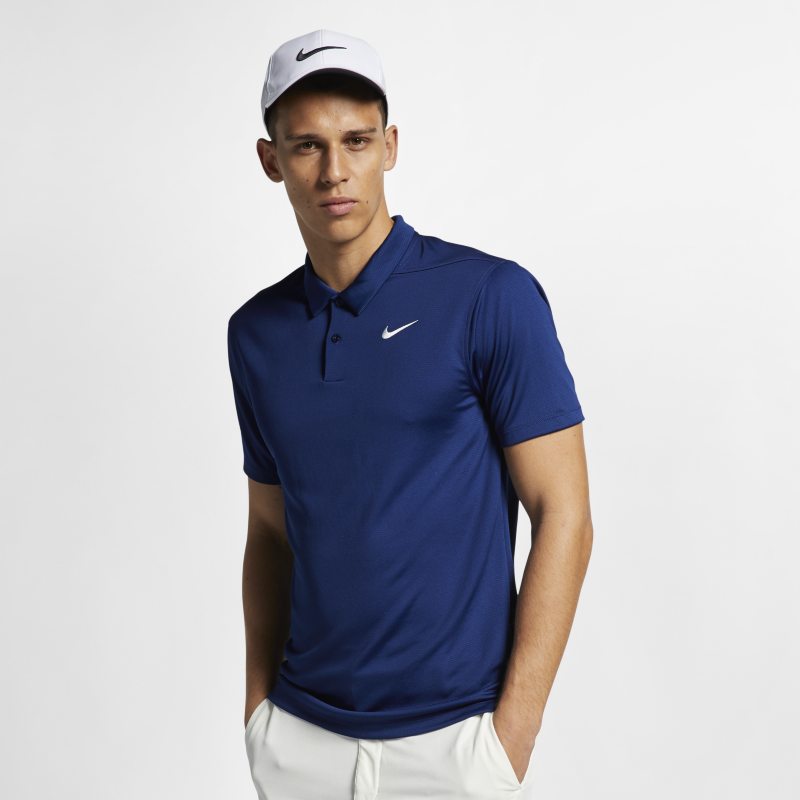 Polo de golf Nike Dri-FIT pour Homme - Bleu