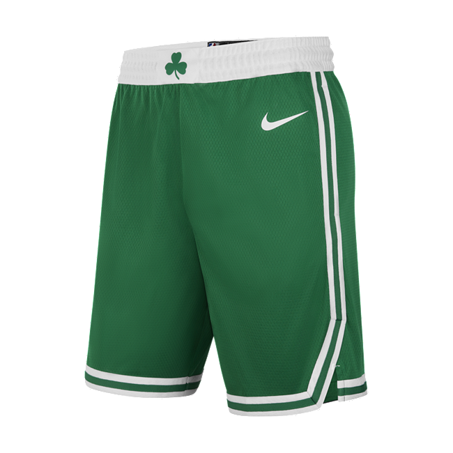 фото Мужские шорты nike нба swingman boston celtics icon edition - зеленый