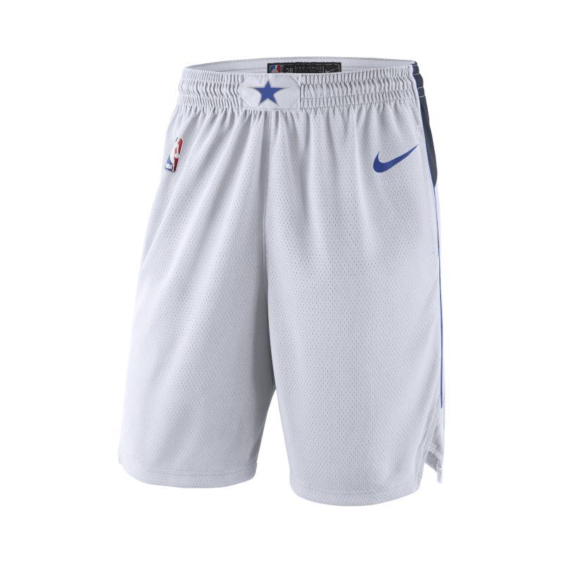 Dallas Mavericks Pantalón corto Nike de la NBA - Hombre - Blanco