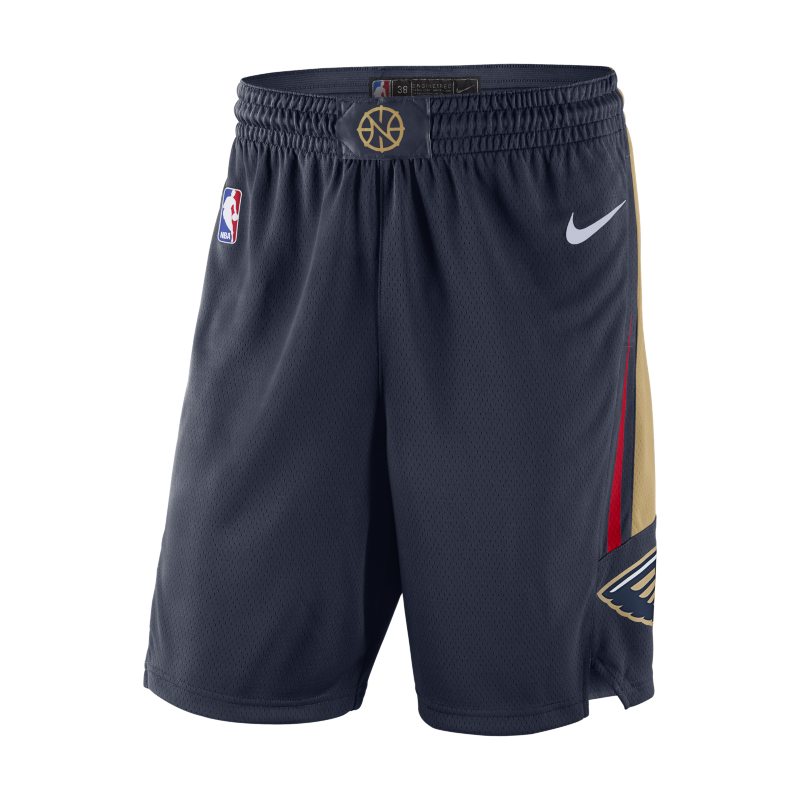 New Orleans Pelicans Icon Edition Nike NBA Swingman Pantalón corto - Hombre - Azul