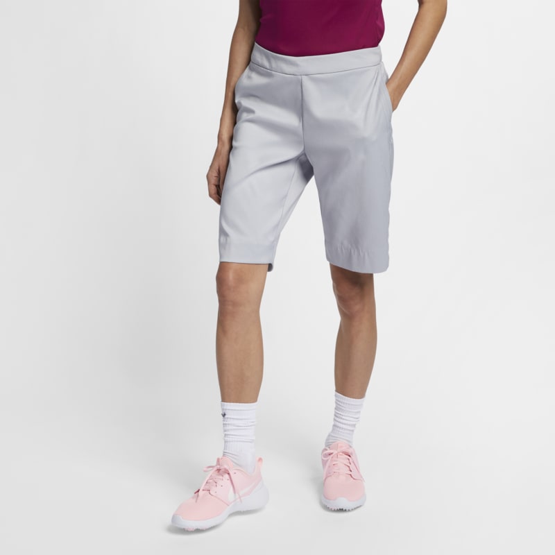 Short de golf Nike Dri-FIT UV 28 cm pour Femme - Gris