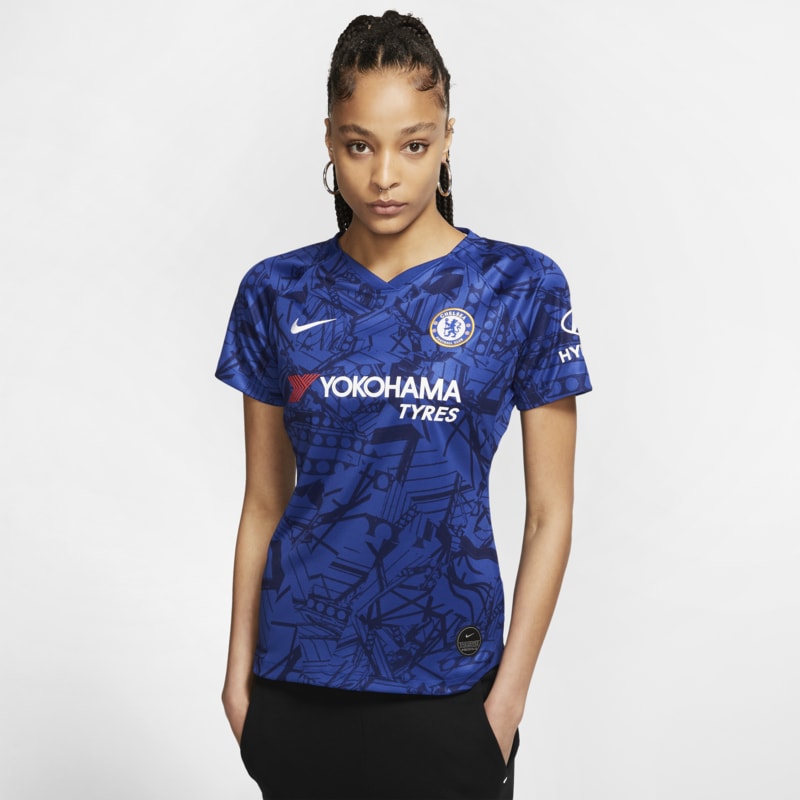 Maillot de football Chelsea FC 2019/20 Stadium Home pour Femme - Bleu
