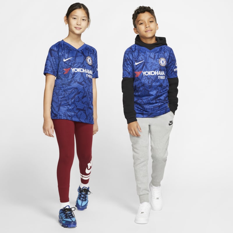Maillot de football Chelsea FC 2019/20 Stadium Home pour Enfant plus age - Bleu