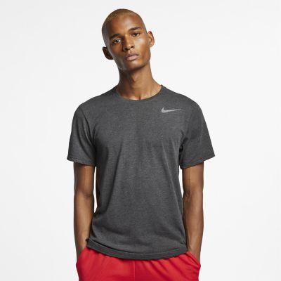 Nike Nike Breathe Men's Short-Sleeve Training Top Size L (Black) AJ8002-032  from NIKE | SportSpyder