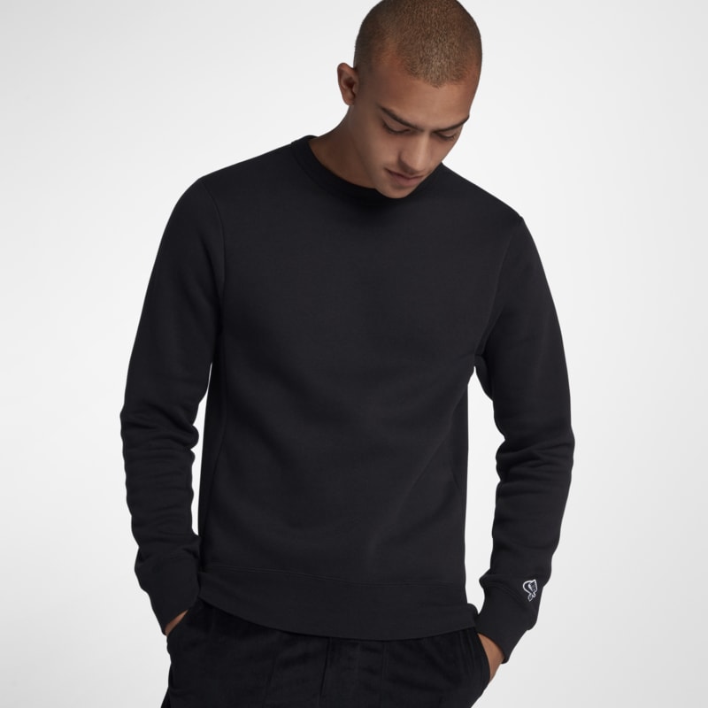 Haut de skateboard en tissu Fleece Nike SB Icon pour Homme - Noir
