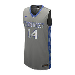 nike elite platinum authentic kentucky men s basketball jersey $ 120 