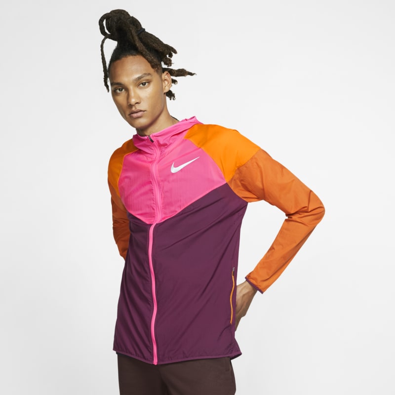 Veste de running Nike Windrunner pour Homme - Pourpre