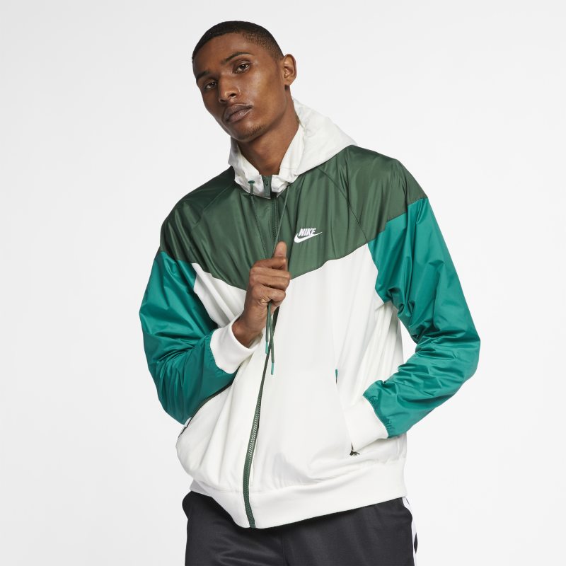 Nike Sportswear Windrunner Kapüşonlu Erkek Ceketi  AR2191-133 -  Krem XS Beden Ürün Resmi