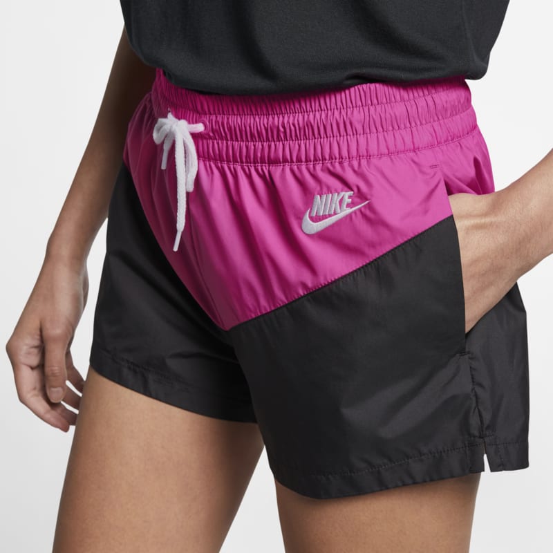 Short tisse Nike Sportswear Heritage pour Femme - Noir