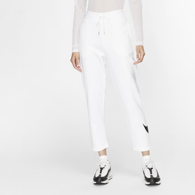 Pantalon en molleton Nike Sportswear Swoosh - Blanc