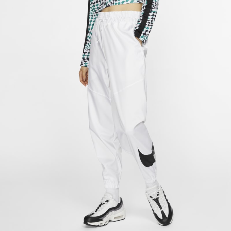 Pantalon tisse Nike Sportswear Swoosh - Blanc