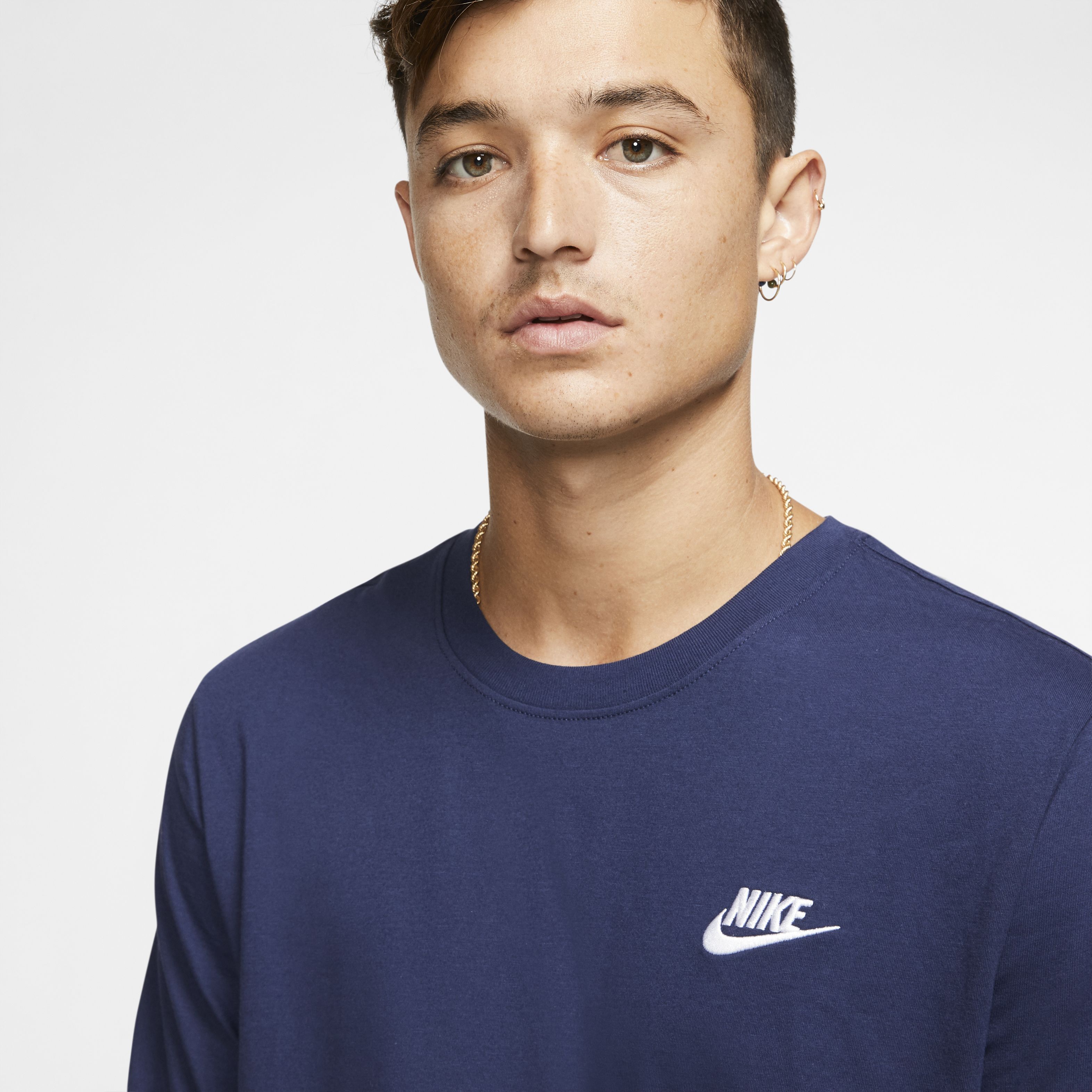 Nike Sportswear Club, Azul marino medianoche/Blanco, hi-res