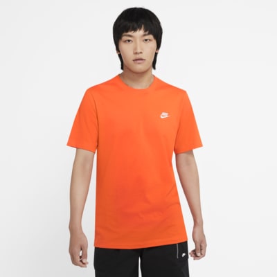 ＜ナイキ（NIKE）公式ストア＞ 27%OFF！ナイキ スポーツウェア クラブ メンズ Tシャツ AR4999-837 オレンジ