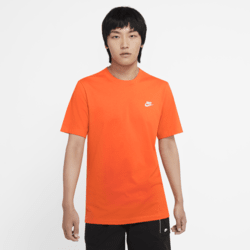 ＜ナイキ（NIKE）公式ストア＞ 27%OFF！ナイキ スポーツウェア クラブ メンズ Tシャツ AR4999-837 オレンジ画像