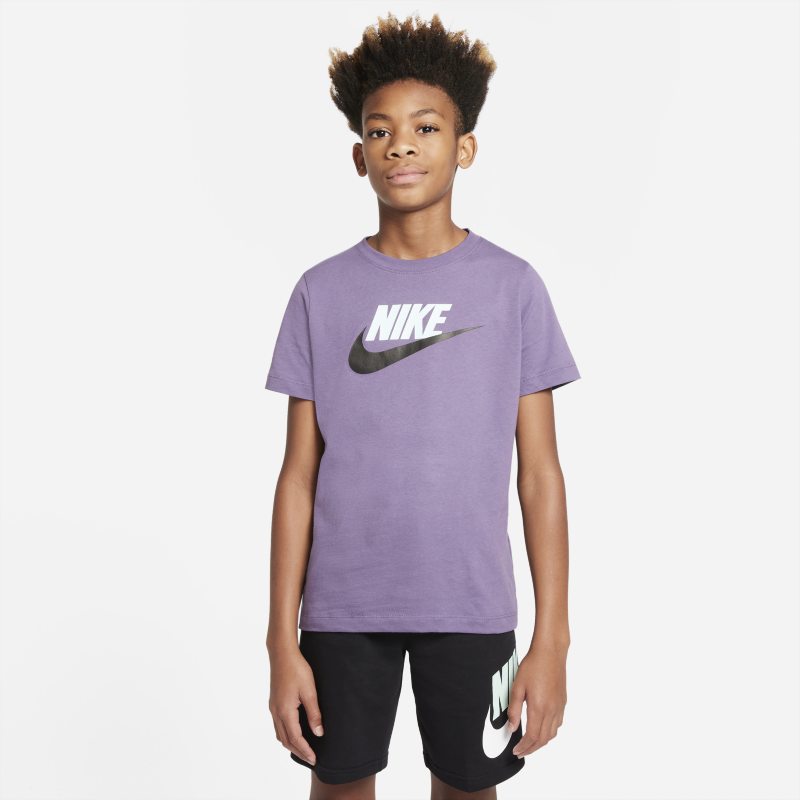Nike Sportswear Camiseta de algodón - Niño/a - Morado