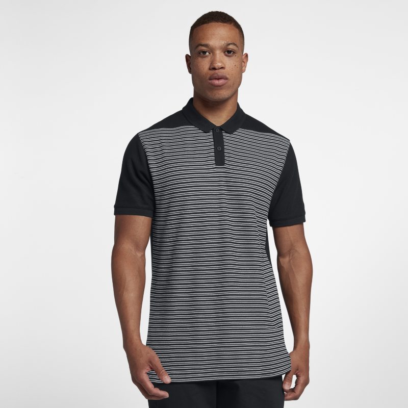 Polo de golf Nike Dri-FIT pour Homme - Noir