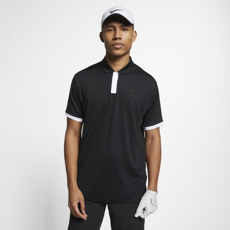 Polo de golf Nike Dri-FIT Vapor pour Homme - Noir