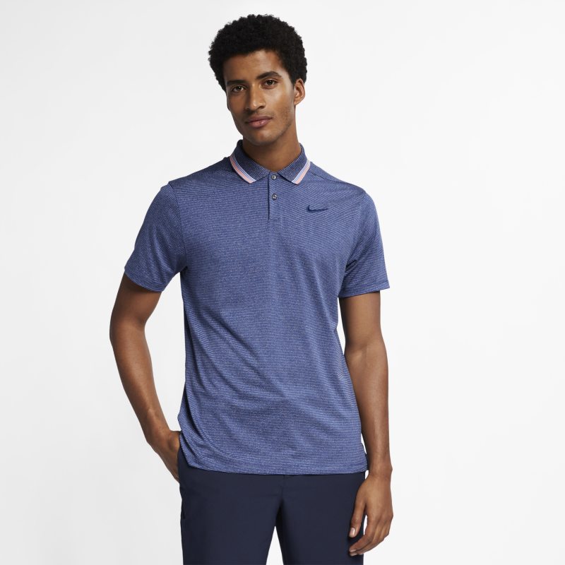 Polo de golf Nike Dri-FIT Vapor pour Homme - Bleu