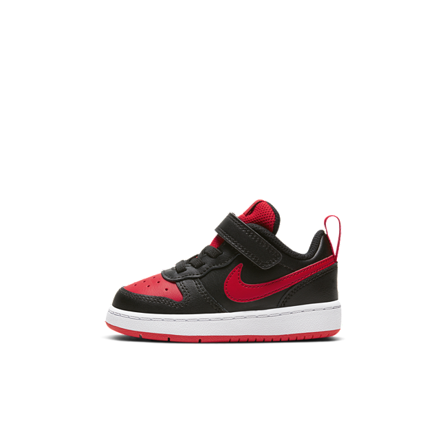 Image of Nike Court Borough Low 2 Baby/Toddler Shoes - Noir