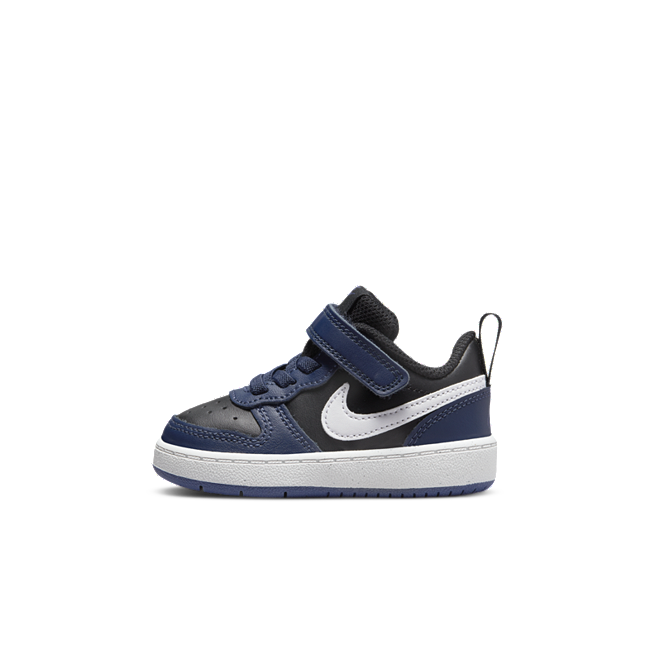 Image of Nike Court Borough Low 2 Baby/Toddler Shoes - Bleu