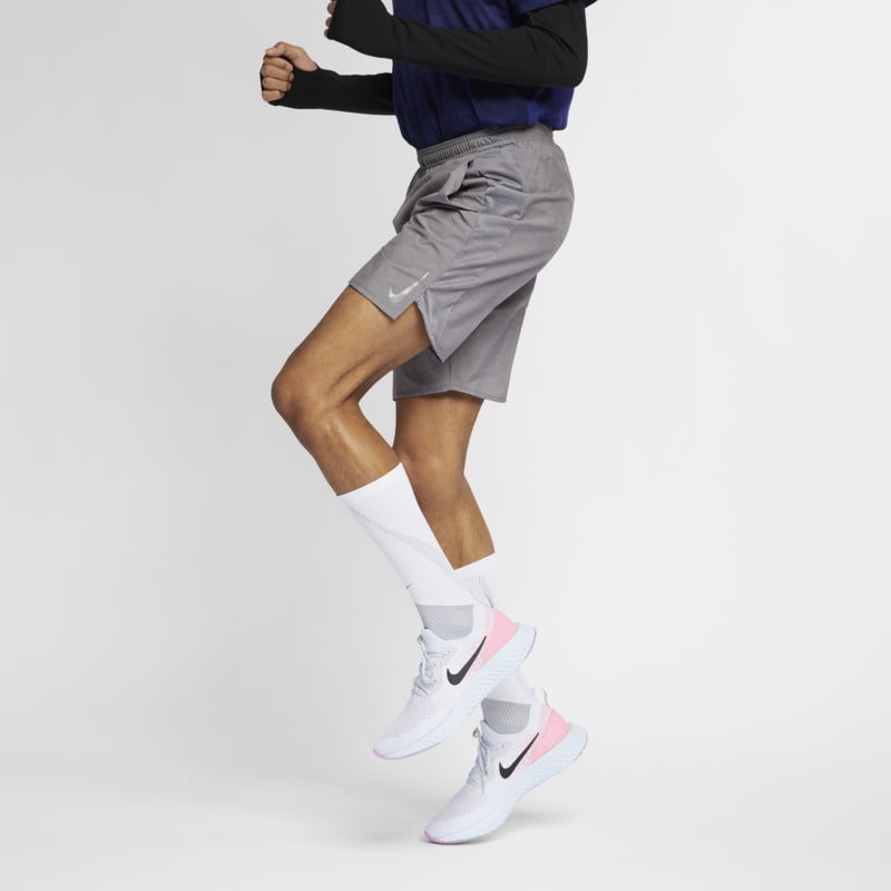 Short de running Nike Challenger pour Homme - Gris