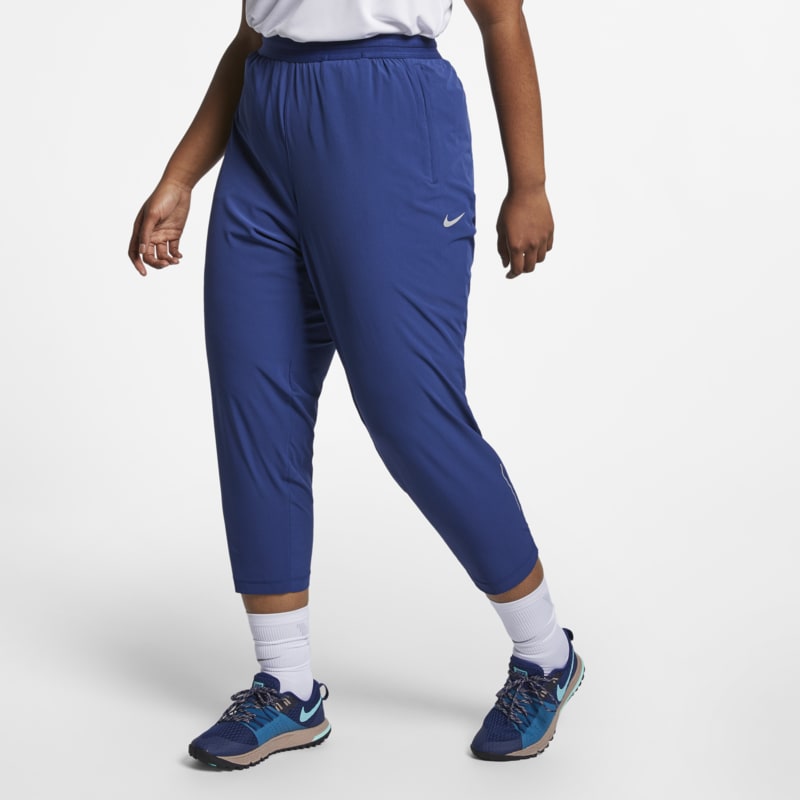 Nike Grande Taille - Pantalon de running 7/8 Essential pour Femme - Bleu