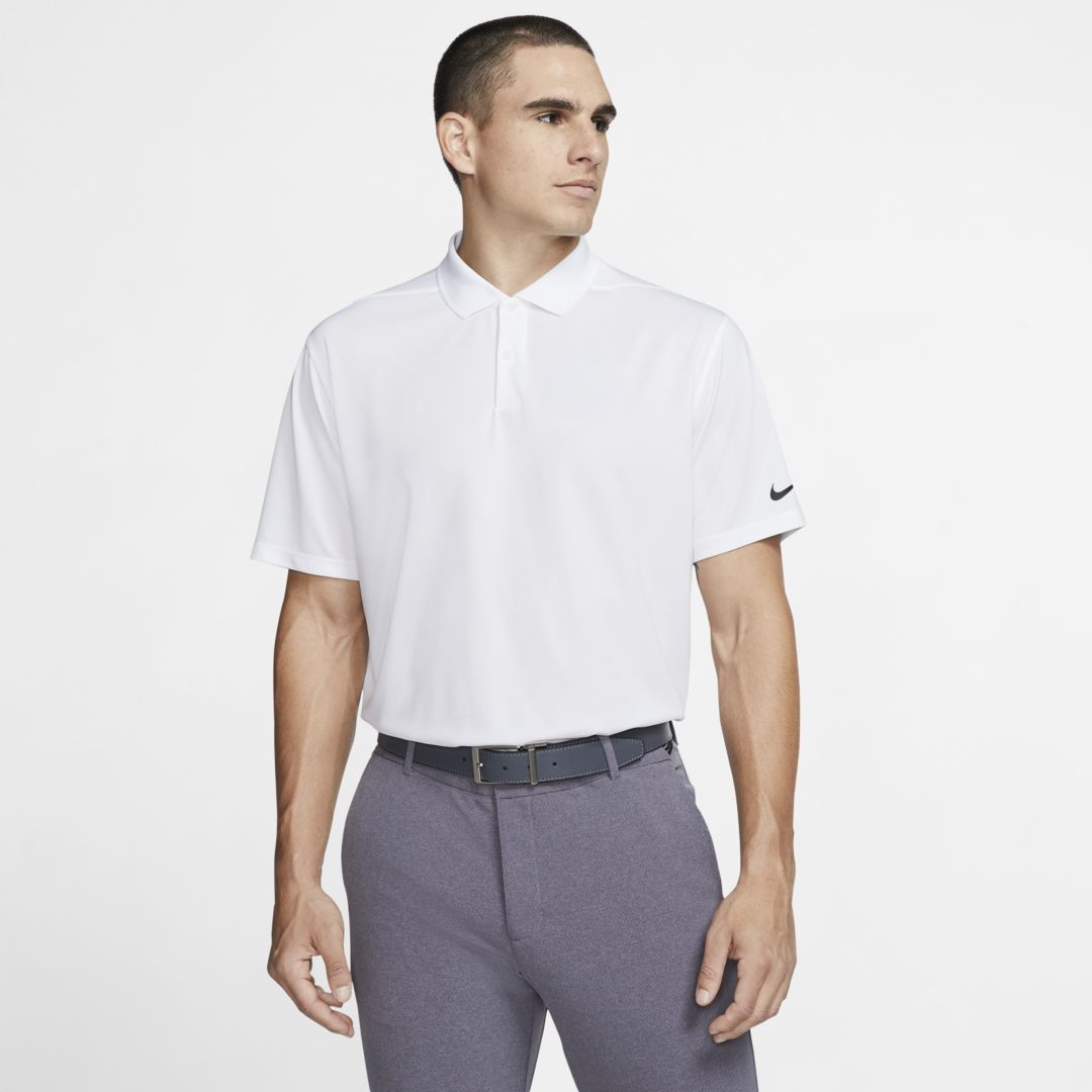 Nike Dri-fit Victory Mens Golf Polo In White | ModeSens