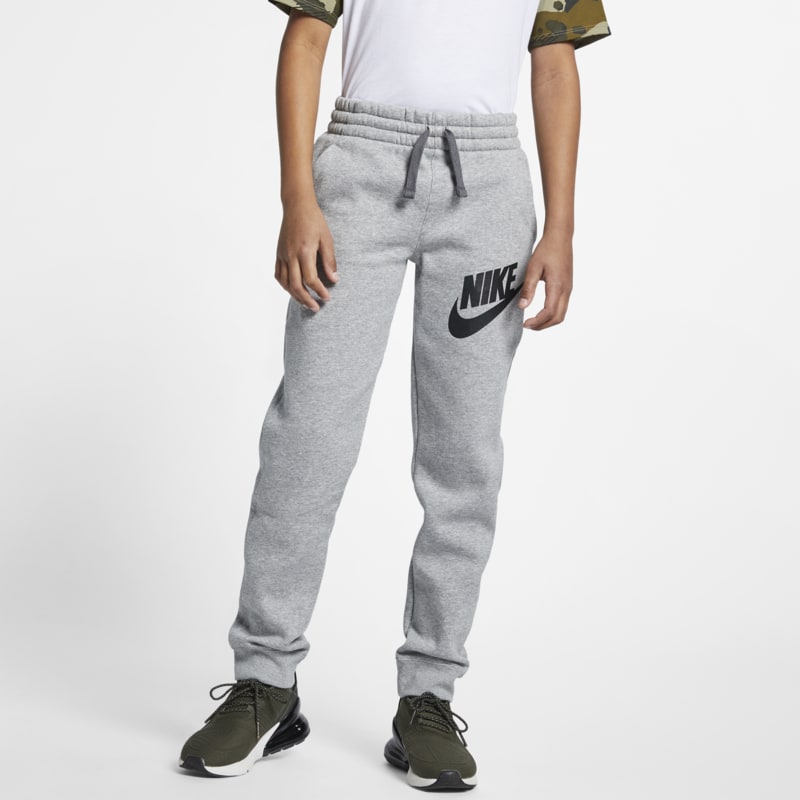 Pantalon Nike Sportswear Club Fleece pour Garcon plus age - Gris