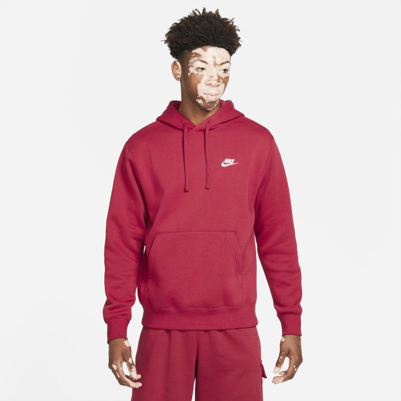 Nike Sportswear Club Fleece Sudadera con capucha - Rojo