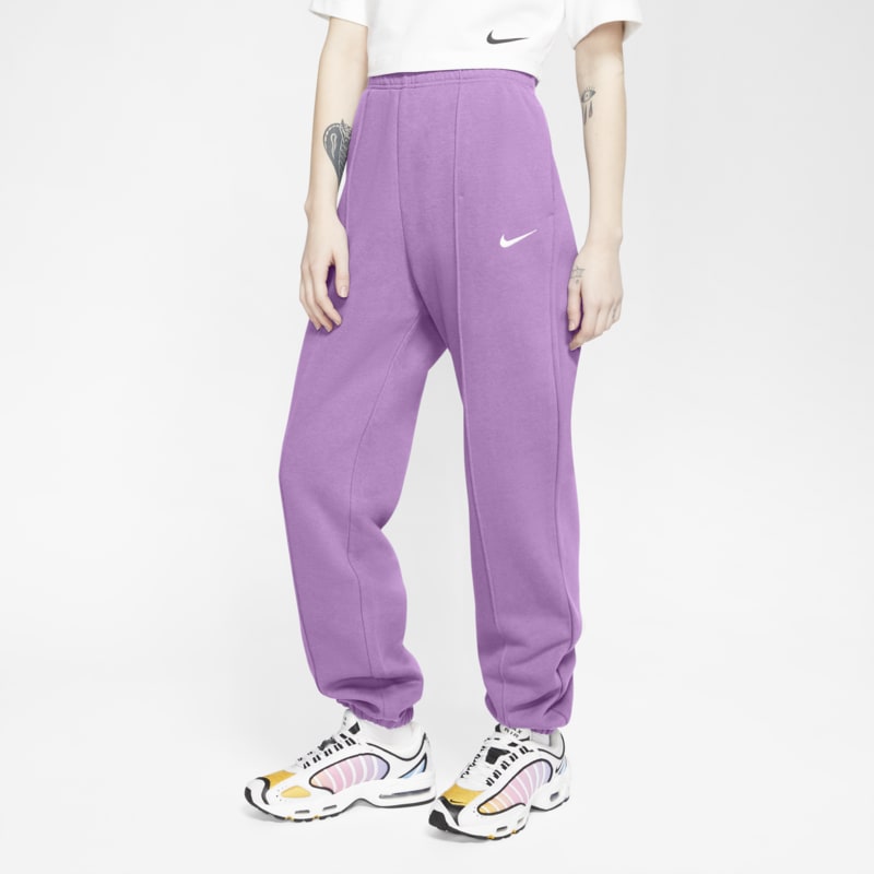 Nike Sportswear Essential Collection Pantalón de tejido Fleece - Mujer - Morado