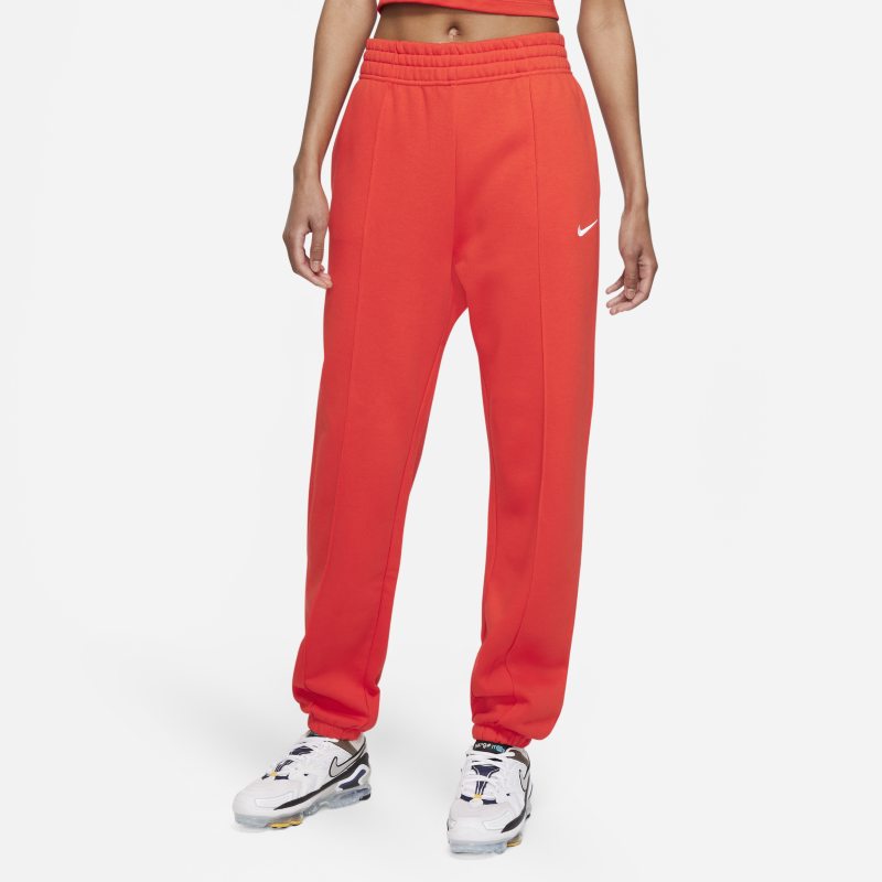 Nike Sportswear Essential Collection Pantalón de tejido Fleece - Mujer - Rojo