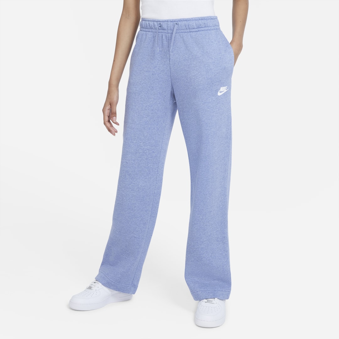 Nike Sportswear Club Fleece Women's Pants In Ashen Slate,heather,white ...