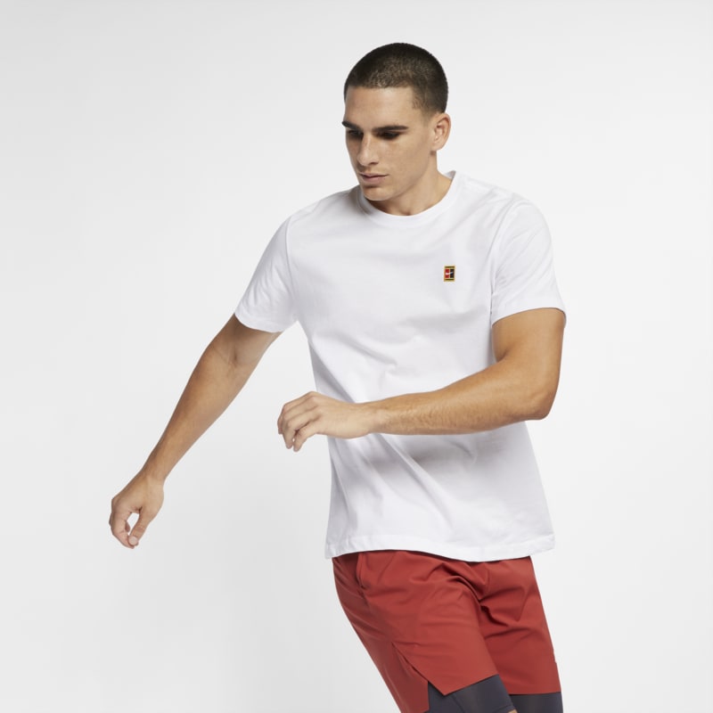 

NikeCourt Erkek Tenis Tişörtü - Beyaz