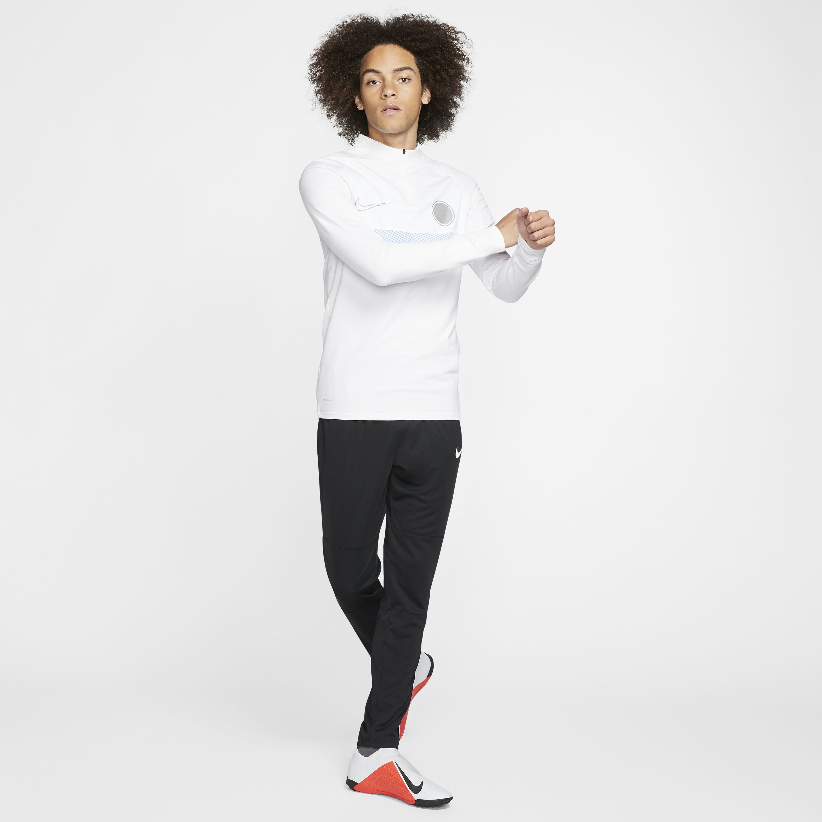 Nike Dri-FIT, Negro/Negro/Blanco, hi-res
