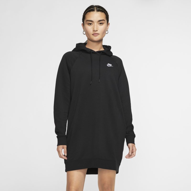Nike Sportswear Essential Vestido de tejido Fleece - Mujer - Negro