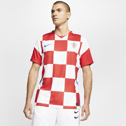 ＜ナイキ（NIKE）公式ストア＞ クロアチア 2020 スタジアム ホーム メンズ サッカーユニフォーム CD0695-100 ホワイト